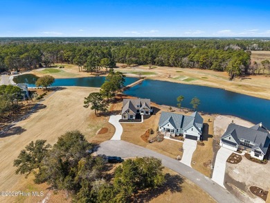 Golf and pond front new construction home is move-in ready in on Lockwood Folly Country Club in North Carolina - for sale on GolfHomes.com, golf home, golf lot