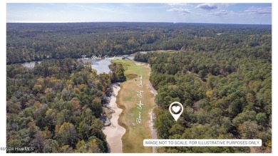 Nestled on the picturesque golf course in the prestigious Rivers on Rivers Edge Golf Club in North Carolina - for sale on GolfHomes.com, golf home, golf lot