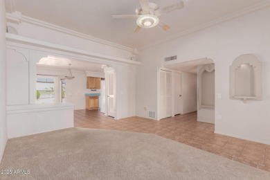 Enjoy panoramic golf course views from this beautifully on PalmBrook Country Club in Arizona - for sale on GolfHomes.com, golf home, golf lot