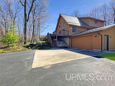 Custom-Built Rustic Retreat on Private Wooded Lot 3 Bed | 2 Bath on Irish Oaks Golf Course in Michigan - for sale on GolfHomes.com, golf home, golf lot