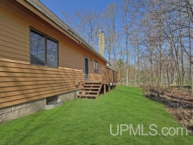 Custom-Built Rustic Retreat on Private Wooded Lot 3 Bed | 2 Bath on Irish Oaks Golf Course in Michigan - for sale on GolfHomes.com, golf home, golf lot