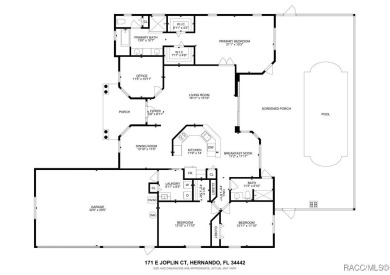 Welcome to this beautiful 3-bedroom 2 bath and highly sort after on Citrus Hills Golf Club in Florida - for sale on GolfHomes.com, golf home, golf lot