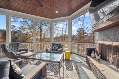 This stunning 4-bedroom, 4.5-bath lakefront home on the Richland on Harbor Club Golf and Country Club in Georgia - for sale on GolfHomes.com, golf home, golf lot