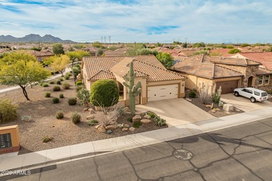 Set on a premium view lot backing to open space w/sweeping on Copper Canyon Golf Club in Arizona - for sale on GolfHomes.com, golf home, golf lot