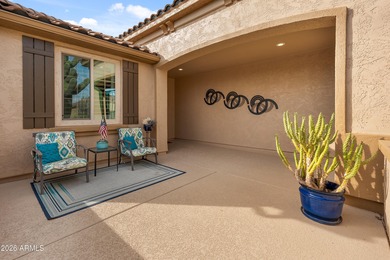 Set on a premium view lot backing to open space w/sweeping on Copper Canyon Golf Club in Arizona - for sale on GolfHomes.com, golf home, golf lot