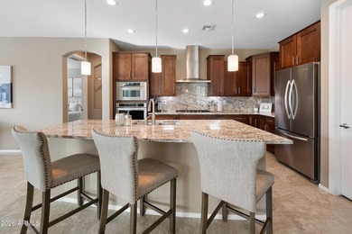 Set on a premium view lot backing to open space w/sweeping on Copper Canyon Golf Club in Arizona - for sale on GolfHomes.com, golf home, golf lot