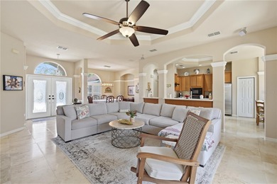 This beautiful 3 bedroom, 3 bath room, 3-car garage home in on Lake Jovita Golf and Country Club in Florida - for sale on GolfHomes.com, golf home, golf lot