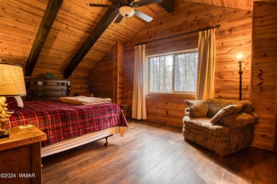 Fully Turnkey FURNISHED! This LOG CABIN, with rec. center on Pinetop Lakes Golf and Country Club in Arizona - for sale on GolfHomes.com, golf home, golf lot