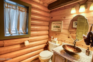 Fully Turnkey FURNISHED! This LOG CABIN, with rec. center on Pinetop Lakes Golf and Country Club in Arizona - for sale on GolfHomes.com, golf home, golf lot