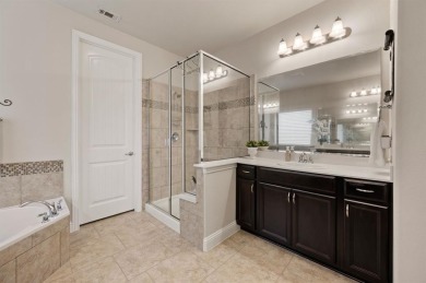 Tucked inside a quiet gated community just steps from Lake on The Tribute At the Colony in Texas - for sale on GolfHomes.com, golf home, golf lot