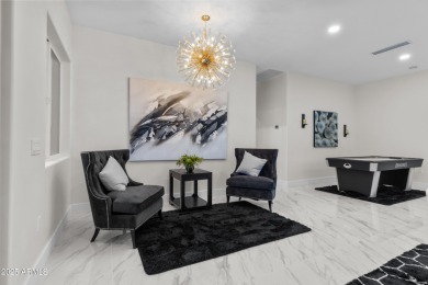 Experience luxury living in this stunning contemporary residence on The Orange Tree Golf Resort in Arizona - for sale on GolfHomes.com, golf home, golf lot