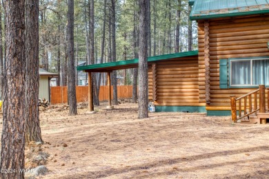 Fully Turnkey FURNISHED! This LOG CABIN, with rec. center on Pinetop Lakes Golf and Country Club in Arizona - for sale on GolfHomes.com, golf home, golf lot