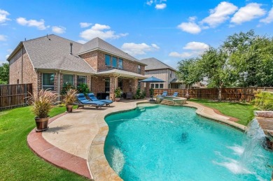 Tucked inside a quiet gated community just steps from Lake on The Tribute At the Colony in Texas - for sale on GolfHomes.com, golf home, golf lot