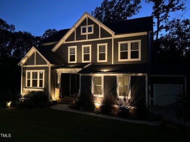 Newly painted and exquisitely designed home nestled in a small on Occoneechee Golf Club in North Carolina - for sale on GolfHomes.com, golf home, golf lot