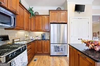 A BEAUTIFUL CHRISTMAS GIFT! Come home to St David's Square in on Marietta Country Club in Georgia - for sale on GolfHomes.com, golf home, golf lot