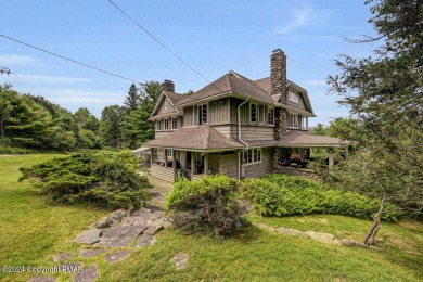 Historic Craftsman Style Buck Hill Home Circa 1913 with Detached on Buck Hill Golf Club  in Pennsylvania - for sale on GolfHomes.com, golf home, golf lot