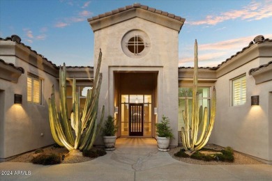 Coveted 4-car garage home in McDowell Mountain Ranch 24-hour on Sanctuary Golf Course At WestWorld in Arizona - for sale on GolfHomes.com, golf home, golf lot