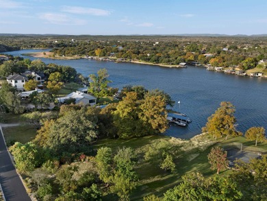 Set along the southern shores of Lake LBJ in coveted Blue Lake on Blue Lake Golf Club in Texas - for sale on GolfHomes.com, golf home, golf lot