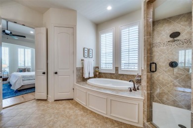Charming curb appeal and a beautifully detailed brick and stone on The Tribute At the Colony in Texas - for sale on GolfHomes.com, golf home, golf lot