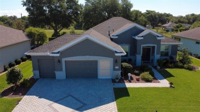 Stunning home loaded with upgrades on a deep semi-private lot on Eagle Ridge At Spruce Creek Country Club in Florida - for sale on GolfHomes.com, golf home, golf lot