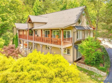 A Reems Cr Golf Comm beauty with fabulous curb appeal, sits up a on Reems Creek Golf Club in North Carolina - for sale on GolfHomes.com, golf home, golf lot