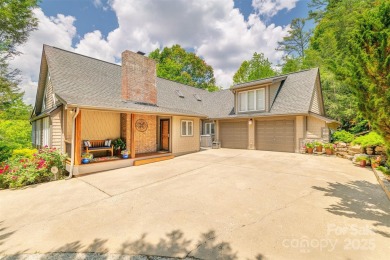 A Reems Cr Golf Comm beauty with fabulous curb appeal, sits up a on Reems Creek Golf Club in North Carolina - for sale on GolfHomes.com, golf home, golf lot