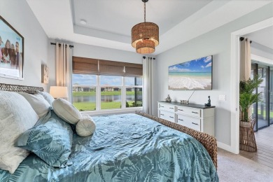 Step into paradise at 3025 Veneto Court, an upgraded on Esplanade Golf and Country at Lakewood Ranch in Florida - for sale on GolfHomes.com, golf home, golf lot