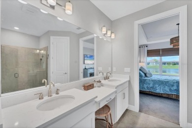 Step into paradise at 3025 Veneto Court, an upgraded on Esplanade Golf and Country at Lakewood Ranch in Florida - for sale on GolfHomes.com, golf home, golf lot