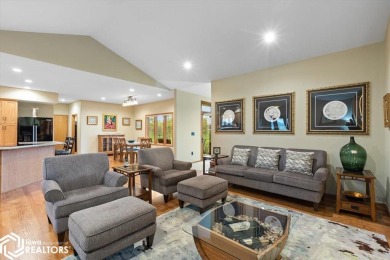 An exceptional open-concept ranch-style residence with a on Dunlap Golf Club in Iowa - for sale on GolfHomes.com, golf home, golf lot