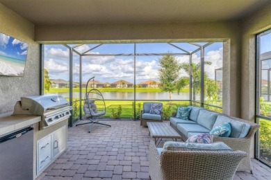 Step into paradise at 3025 Veneto Court, an upgraded on Esplanade Golf and Country at Lakewood Ranch in Florida - for sale on GolfHomes.com, golf home, golf lot