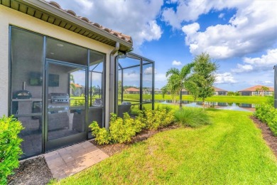 Step into paradise at 3025 Veneto Court, an upgraded on Esplanade Golf and Country at Lakewood Ranch in Florida - for sale on GolfHomes.com, golf home, golf lot