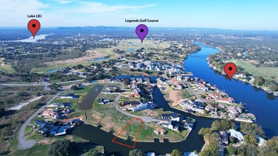 Rare opportunity to own a waterfront, half-acre lot in on Legends Golf Course in Texas - for sale on GolfHomes.com, golf home, golf lot