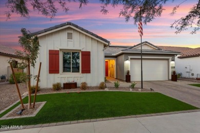 Sleek, modern house with an open-concept floor plan that offers on Verrado Golf Club - Victory in Arizona - for sale on GolfHomes.com, golf home, golf lot