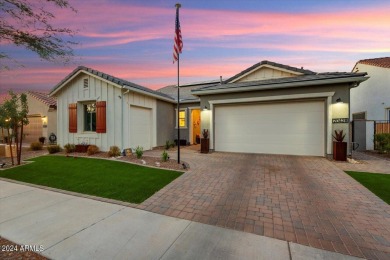 Sleek, modern house with an open-concept floor plan that offers on Verrado Golf Club - Victory in Arizona - for sale on GolfHomes.com, golf home, golf lot