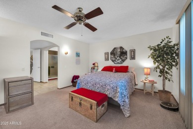 This lovely single-story residence sits on an oversized nearly on Grandview Golf Course in Arizona - for sale on GolfHomes.com, golf home, golf lot