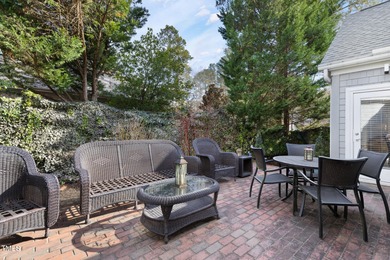 Enjoy this one-level luxury jewel box home in one of North on Governors Club in North Carolina - for sale on GolfHomes.com, golf home, golf lot