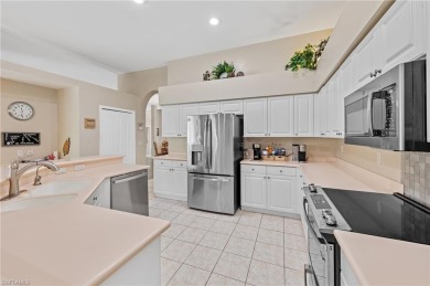 This stunning 4 bedroom, 3 bath pool home with den offers the on Stoneybrook Golf Club in Florida - for sale on GolfHomes.com, golf home, golf lot