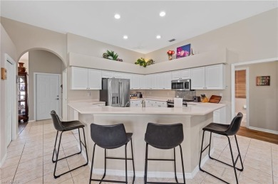 This stunning 4 bedroom, 3 bath pool home with den offers the on Stoneybrook Golf Club in Florida - for sale on GolfHomes.com, golf home, golf lot