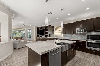 Extensively renovated and set on one of the most desirable lots on Red Rock Country Club in Nevada - for sale on GolfHomes.com, golf home, golf lot