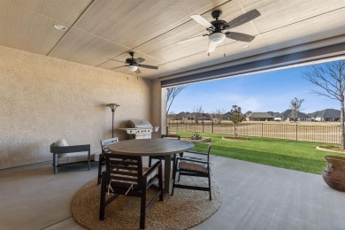 Gorgeous Aubrey floor plan with Casita nestled on a beautiful on Wildhorse Golf Club of Robson Ranch in Texas - for sale on GolfHomes.com, golf home, golf lot