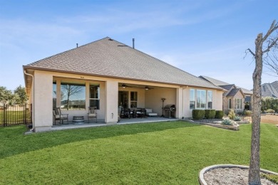 Gorgeous Aubrey floor plan with Casita nestled on a beautiful on Wildhorse Golf Club of Robson Ranch in Texas - for sale on GolfHomes.com, golf home, golf lot