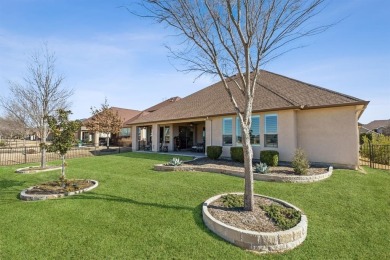 Gorgeous Aubrey floor plan with Casita nestled on a beautiful on Wildhorse Golf Club of Robson Ranch in Texas - for sale on GolfHomes.com, golf home, golf lot