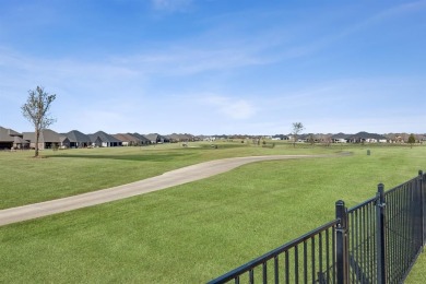 Gorgeous Aubrey floor plan with Casita nestled on a beautiful on Wildhorse Golf Club of Robson Ranch in Texas - for sale on GolfHomes.com, golf home, golf lot