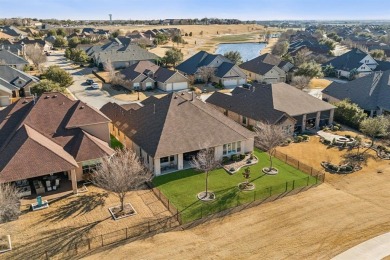 Gorgeous Aubrey floor plan with Casita nestled on a beautiful on Wildhorse Golf Club of Robson Ranch in Texas - for sale on GolfHomes.com, golf home, golf lot