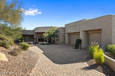 Stunning custom residence perfectly positioned on a private 1 on FireRock Country Club in Arizona - for sale on GolfHomes.com, golf home, golf lot
