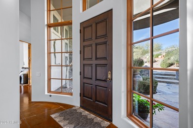 Stunning custom residence perfectly positioned on a private 1 on FireRock Country Club in Arizona - for sale on GolfHomes.com, golf home, golf lot