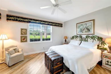 Well-maintained golf cottage offers privacy inside and out on Oak Harbor Country Club in Florida - for sale on GolfHomes.com, golf home, golf lot