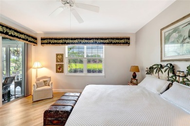 Well-maintained golf cottage offers privacy inside and out on Oak Harbor Country Club in Florida - for sale on GolfHomes.com, golf home, golf lot