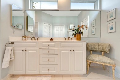 Well-maintained golf cottage offers privacy inside and out on Oak Harbor Country Club in Florida - for sale on GolfHomes.com, golf home, golf lot