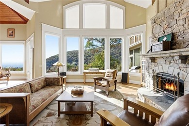 This stunning mountain retreat combines timeless craftsman on Big Canoe Golf Club - Cherokee in Georgia - for sale on GolfHomes.com, golf home, golf lot